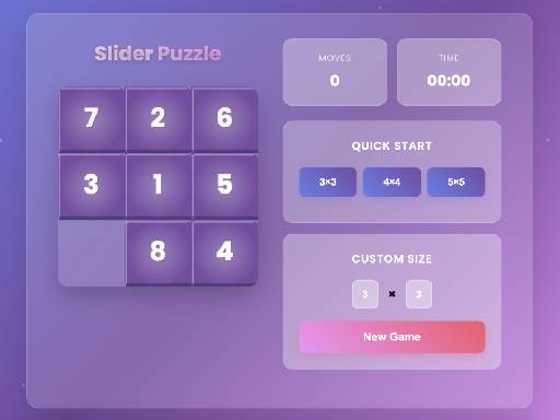 Play Sliding Number Puzzle &ndash; Classic Brain Teaser
